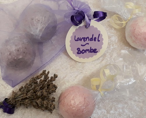 Lavendel – Badebomben – Selbstgemachtes Last-Minute-Geschenk